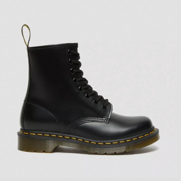 NEW 1460 W Smooth Leather Dr Martens Smooth Black (Women's) - Picture 4 of 8